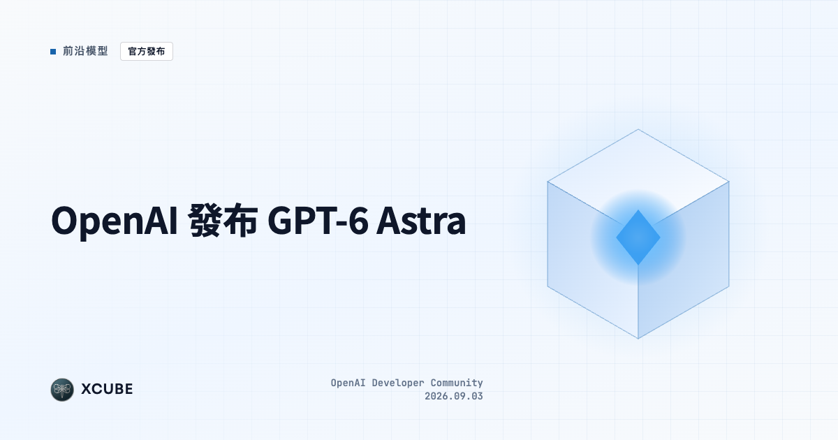 Cover image for OpenAI Releases GPT-6 Astra: 1M Context and $50 per Million Output Tokens at the Top of the Lineup